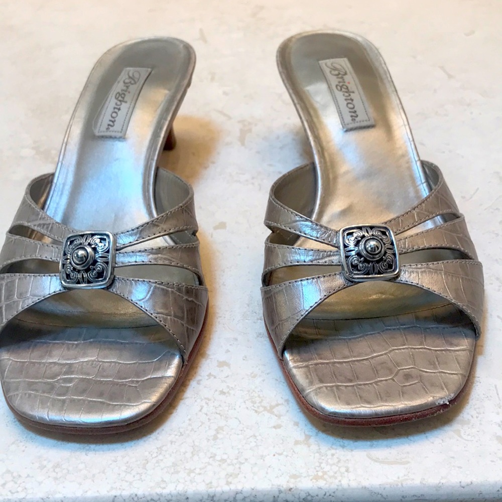 Brighton Keira Heels size 8 1/2 slightly worn